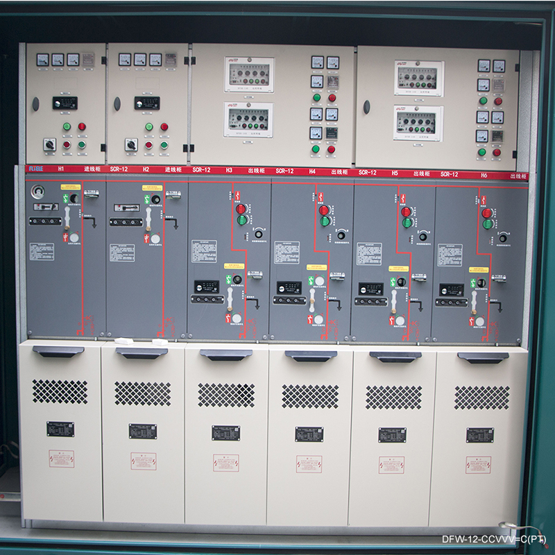 Bảng điều khiển cách điện bằng khí 11KV MV Compact SF6 RMU 630A 34.5KV 50HZ giá thấp